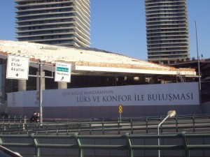 Zorlu Center Parapet Uygulama