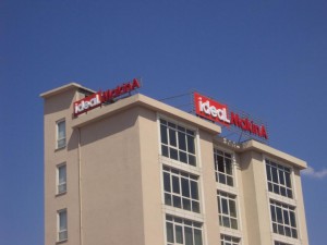 İdeal Makina Çatı Tabela