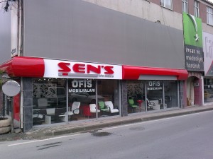 Şens Mobilya Tabela