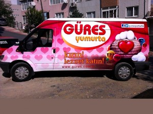 Güres-Yumurta-Transit-Araç-Giydirme